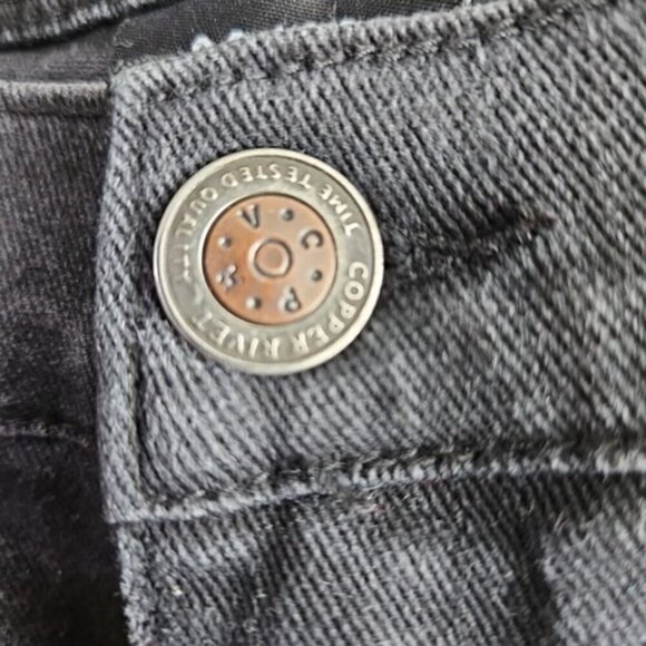 Copper Rivet Jeans Men's Size 32x30 Black Distressed Stretch RN# 140689 - Picture 13 of 16